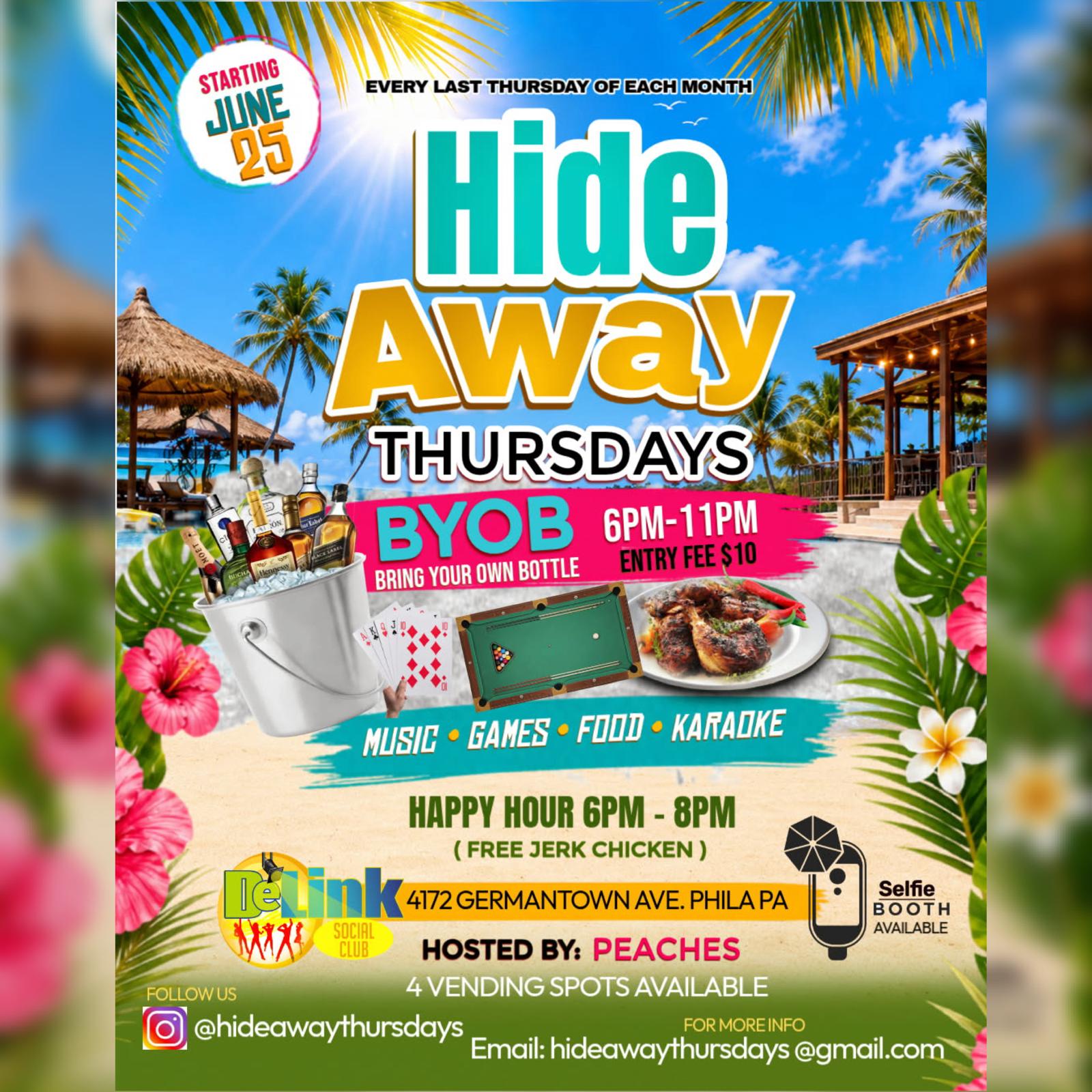 Hide Away Thursdays